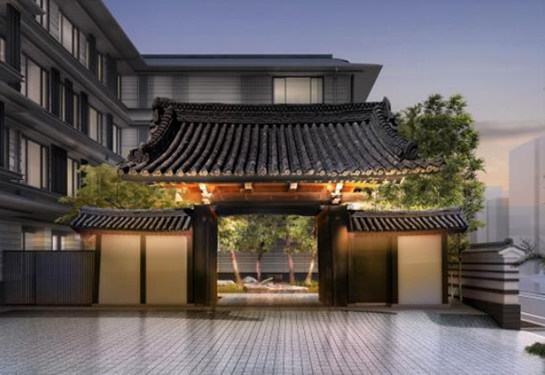 Lối vào "HOTEL THE MITSUI KYOTO"